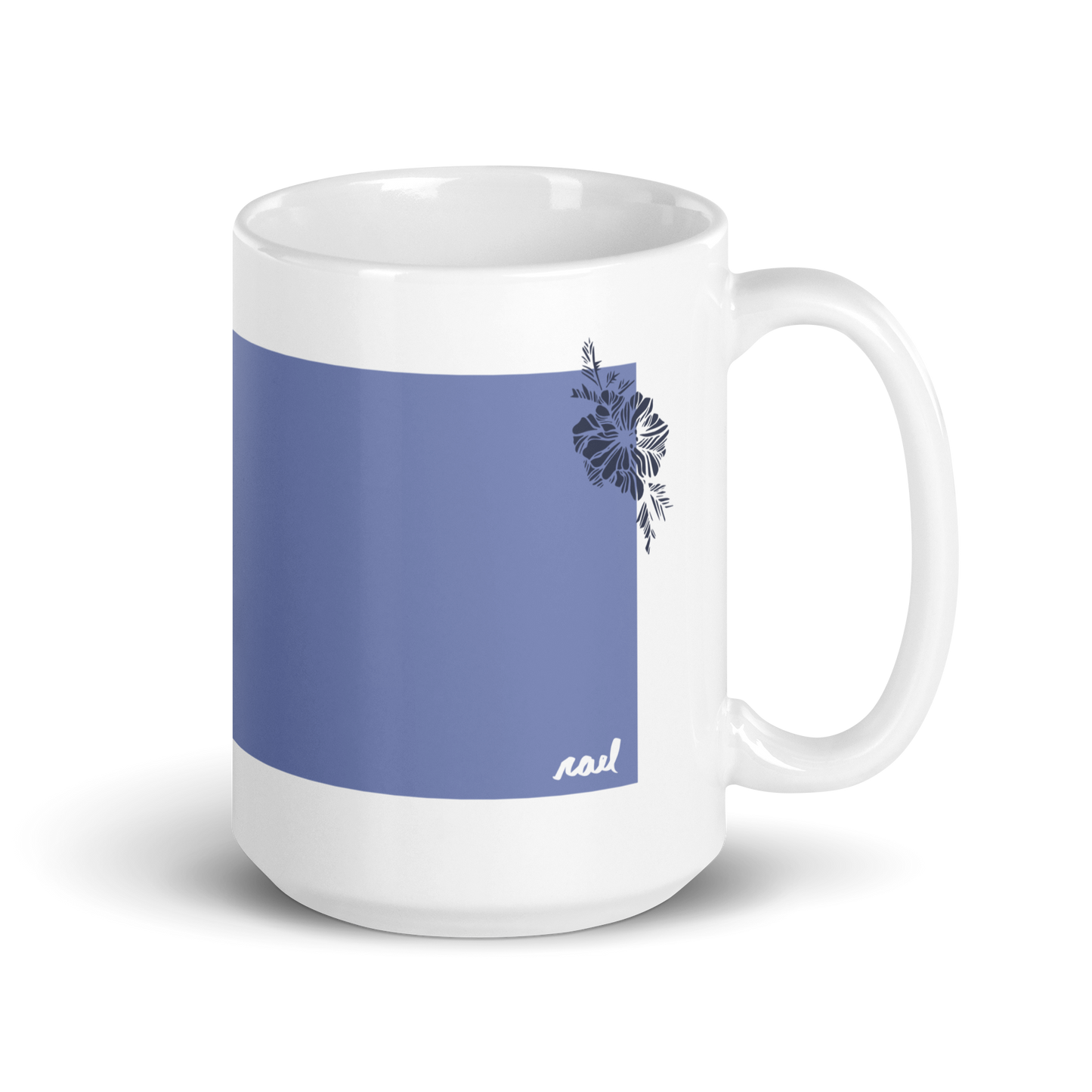 Indigo-on-woad Geranium Mug